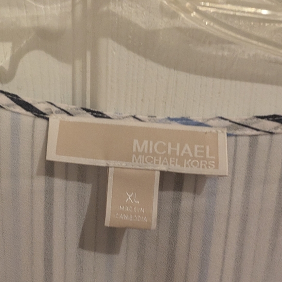 Michael kors Spring/ summer dress Striped Georgette Dress - Picture 3 of 4